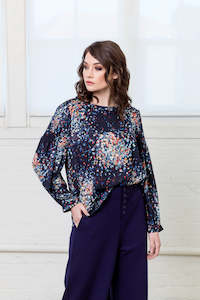 Shirts Blouses: Confetti Blouse - WAREHOUSE MOVING SALE