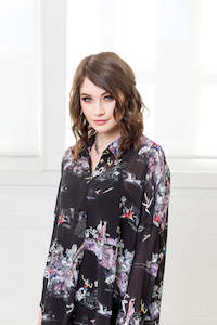 Shirts Blouses: Girl Power Blouse - WAREHOUSE MOVING SALE
