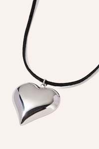 Frontpage: Eternal Heart Choker - silver