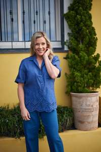 Harvest shirt | Heirloom Lace Blue