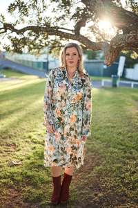 Oasis Dress | Peony