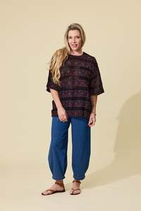Kindred Blouse | Espresso embroidery