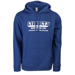 All Merchandise: Liberty Brewing - Blue Hoodie