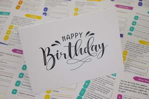 Products: Happy Birthday Card