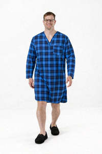 Lichfield Downunder Winter Pj: Brushed Cotton Night Shirt