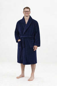 Lichfield Downunder Winter Pj: Cotton Terry Robe