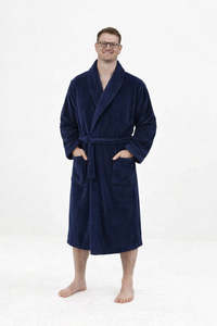 Lichfield Downunder Winter Pj: Coral Fleece Robe