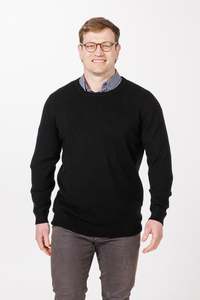Knitwear And Jerseys: 9902 Merino Crew Neck Jersey