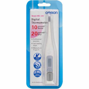 Home Health Devices Thermometers: Omron MC341 Speed Read Digital Thermometer