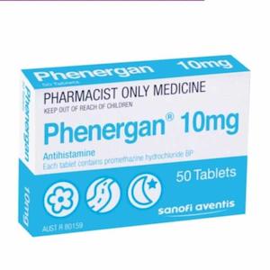Medicines Allergy Hayfever: Phenergan FC Tabs 10mg 50s