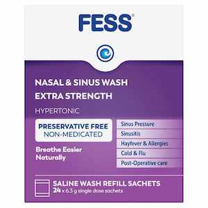 Nasal Medicines: Nasal and Sinus Wash 6.3g 24s