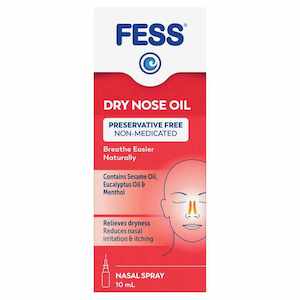 Nasal Medicines: Fess Dry Nose Relief 10ml
