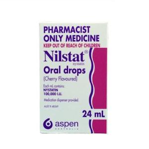 Mouth Treatments Cold Sores: Nilstat ORAL DROPS 24ml (Pharmacist Only Medicine)