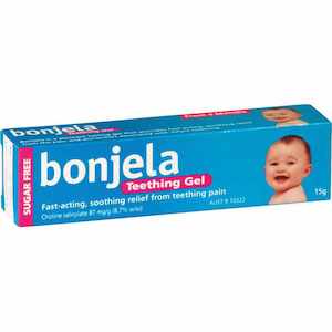 Mouth Treatments Cold Sores: Bonjela Teething Gel 15g
