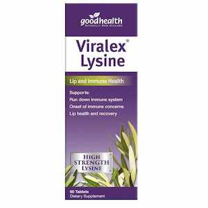 Mouth Treatments Cold Sores: Good Health Viralex Lysine Tablets 60s