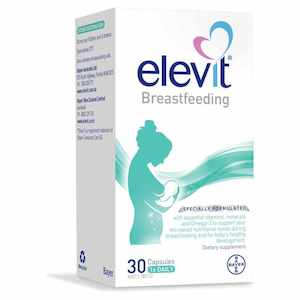 Nursing Pads Breast Care: Elevit Breastfeeding Capsules 30s