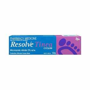 Skincare Treatments Antifungal Treatments: Resolve Tinea Topical Cream 50g