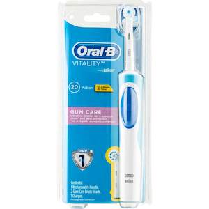 Toothbrushes: Oral B Vitality Gum Care 2D Action Electric Toothbrush