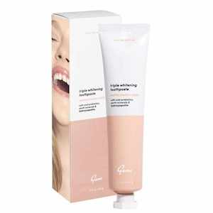 Toothpaste: Gem Triple Whitening Toothpaste Watermelon Mint 100g