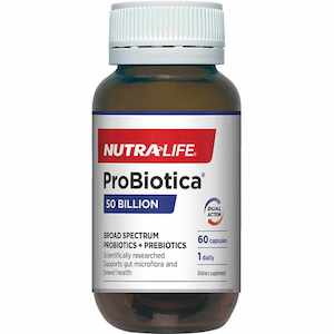 Weight Vitamins: Nutra-Life Probiotica 50 Billion Casules 60s