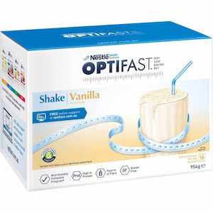 Weight Management Supplements: Optifast VLCD Vanilla Shake Sachet 18pk