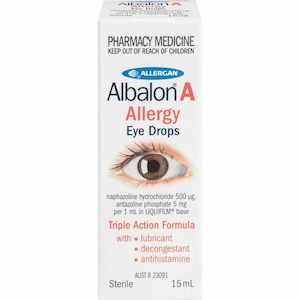 Albalon A Allergy Eye Drops 15ml