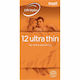 Ansell Lifestyles Ultra Thin Condoms 12pk