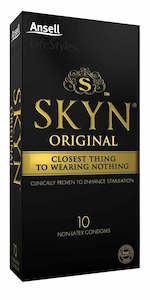 Ansell Skyn Original Non-Latex Condoms 10pk