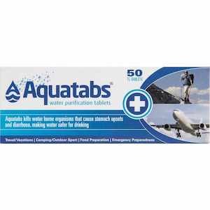 Aquatabs: Aquatabs Water Purify ALPHA 50s