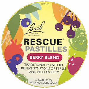 Bach: Bach Rescue Remedy Pastilles Berry Blend 50g