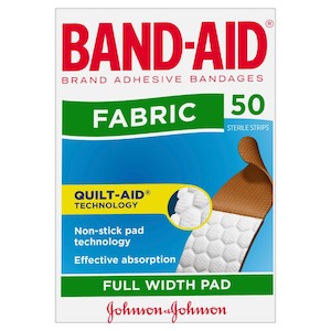 Band-Aid Fabric Plasters 50pk