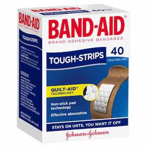 Band-Aid Tough Strips Regular 40pk