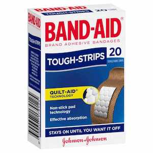 Band-Aid Tough Strips Regular 20pk