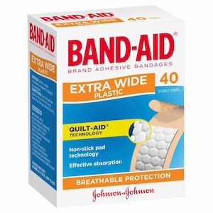 Band-Aid Plastic Shapes 50pk
