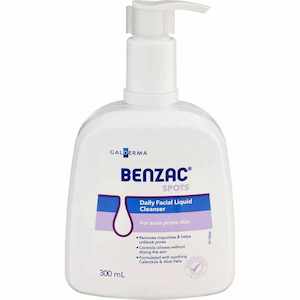 Benzac Facial Liquid Cleanser 300ml