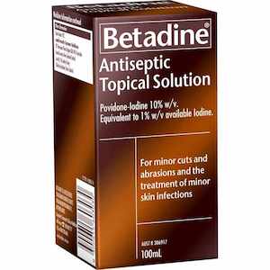 Betadine Antiseptic Topical Solution 100ml