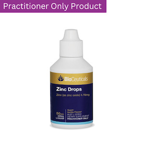 Bioceuticals: BioCeuticals Zinc Drops 50ml (PHARMACIST ONLY)