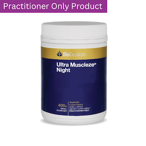 BioCeuticals Ultra Muscleze Night Powder 400g (PHARMACIST ONLY)