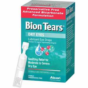 Bion Tears Lubricant Eye Drops 28x 0.4ml