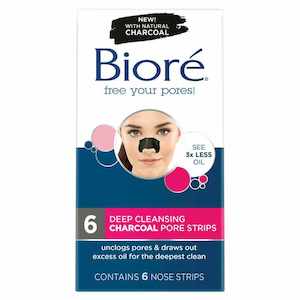 Biore: Biore Charcoal Pore Strips 6pk
