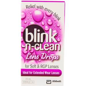 Blink-n-Clean Lens Drops 15ml