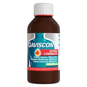 Medicines Digestive Health: Gaviscon Extra Strength Peppermint Liquid 300ml