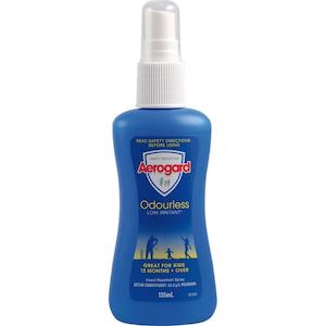 Sun Travel Insect Repellents: Aerogard Odourless Protection Insect Repellent Pump Spray 135ml