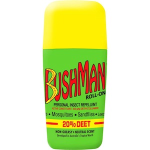 Bushman Roll-on 20% Deet 65g