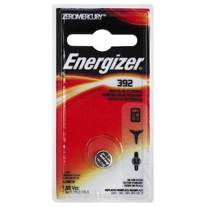 Batteries: Energizer 392BP1 392 1pk