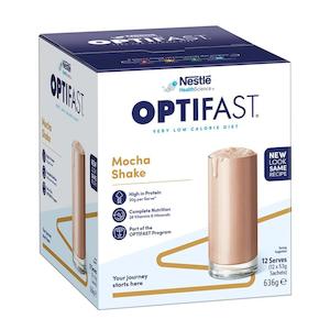 Weight Management Supplements: Optifast VLCD Shake Sachets Mocha 12pk