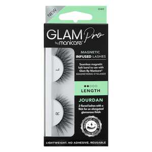Glam by Manicare Pro Magnetic Infused Length Lashes - Jourdan