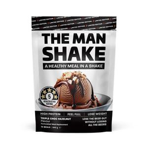 The Man Shake Triple Choc Hazelnut 840g