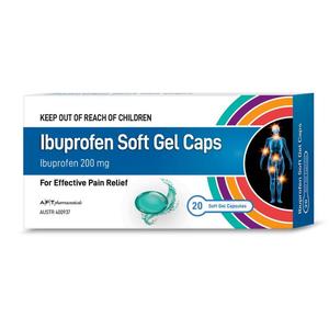 AFT Ibuprofen Soft Gel Capsules 200mg 20s