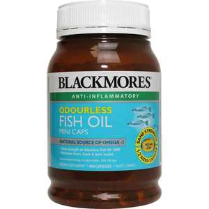 Blackmores: Blackmores Odourless Fish Oil Mini caps 400s